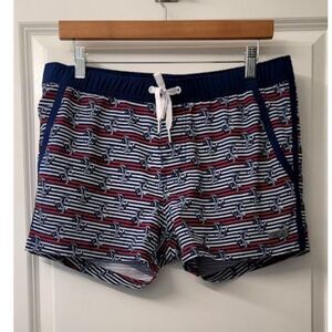 Andrew Christian NWT Swim Trunks Lined Shorts With Tags Summer Pride Sz. L Gay